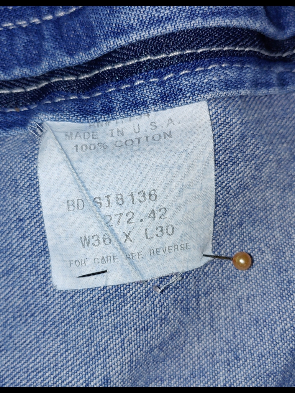Key "Imperial" - Aristocrat of Overalls ® W36 x L30 - Picture 5 of 7